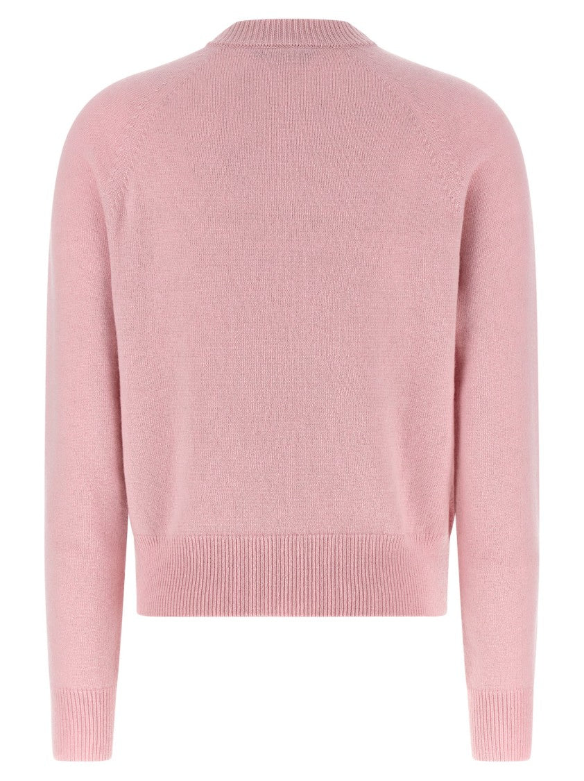 Balmain Cashmere Blend Sweater With Lion Head Buttons