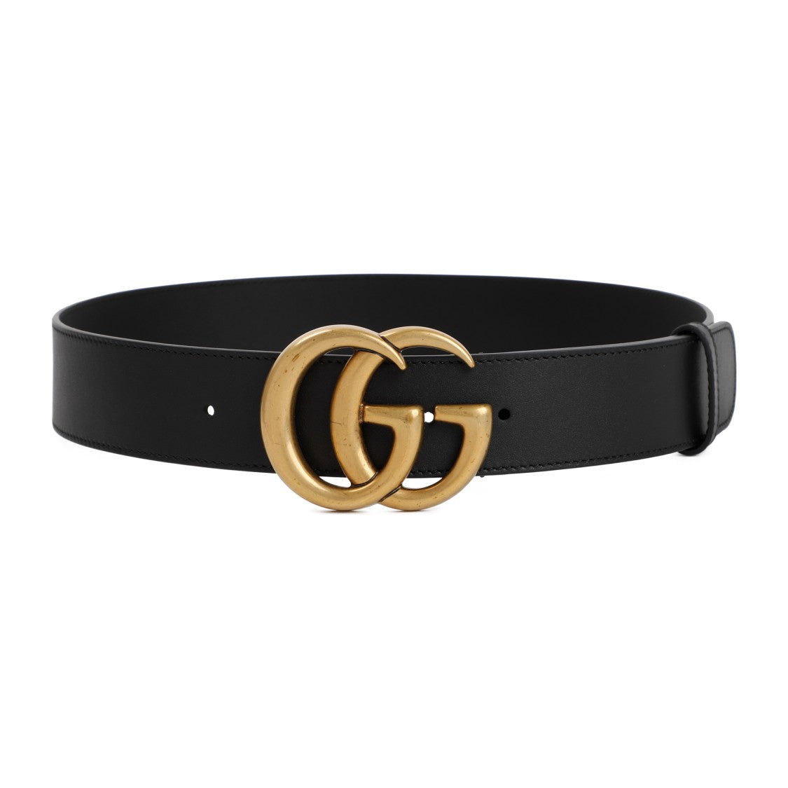 Gucci Black Leather Belt