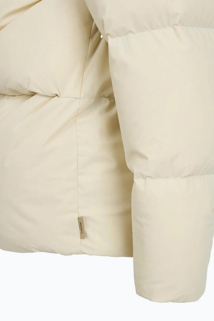 Woolrich Cream Hooded Polyamide-Blend Puffer Jacket