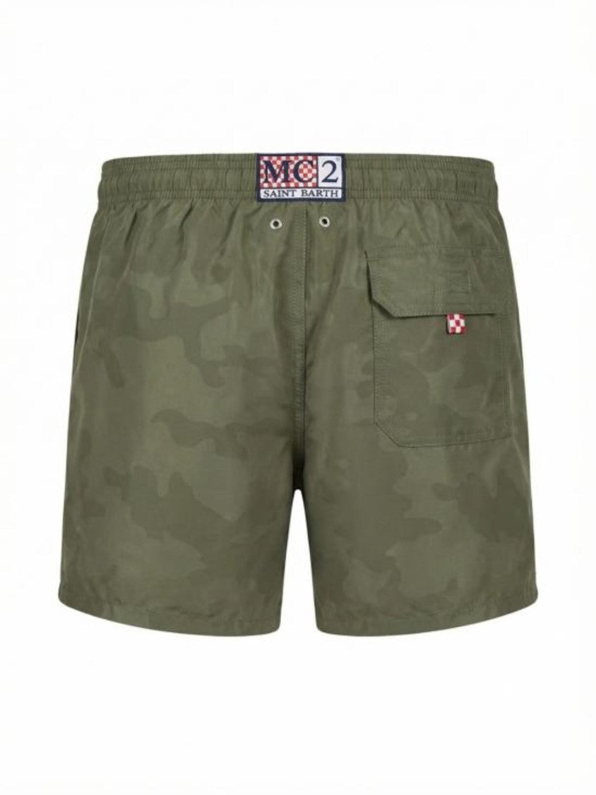 Mc2 Saint Barth Camouflage Lighting Magic Swim Shorts