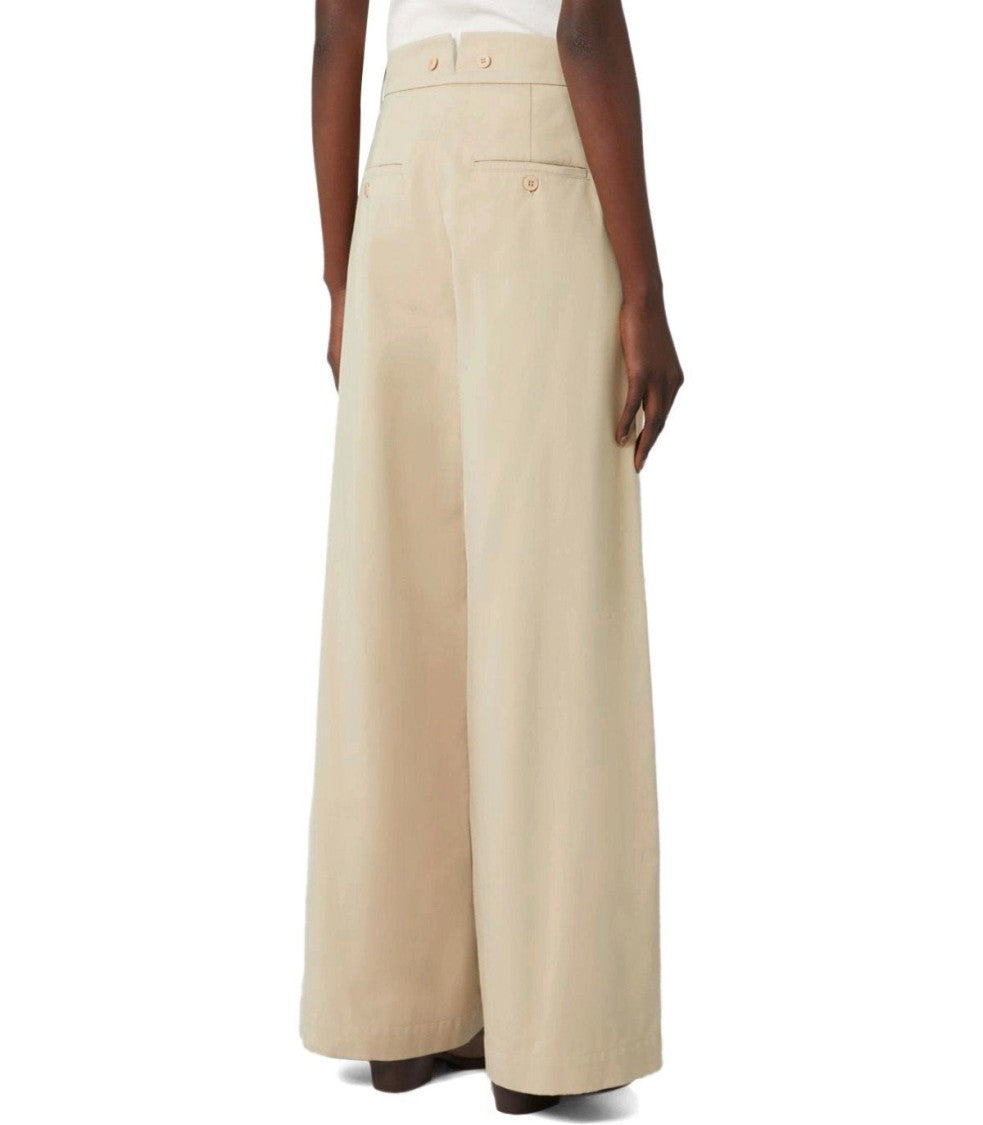 Max Mara Alfeo Beige Pants