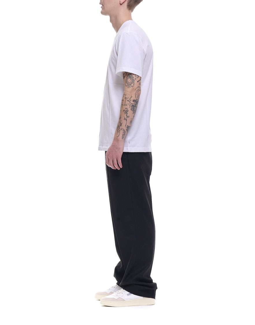 Cellar Door Men’S Pleated Black Trousers