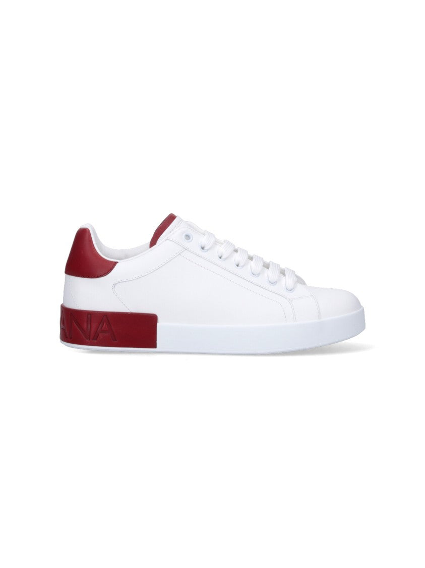 Dolce & Gabbana "Portofino" Sneakers – White