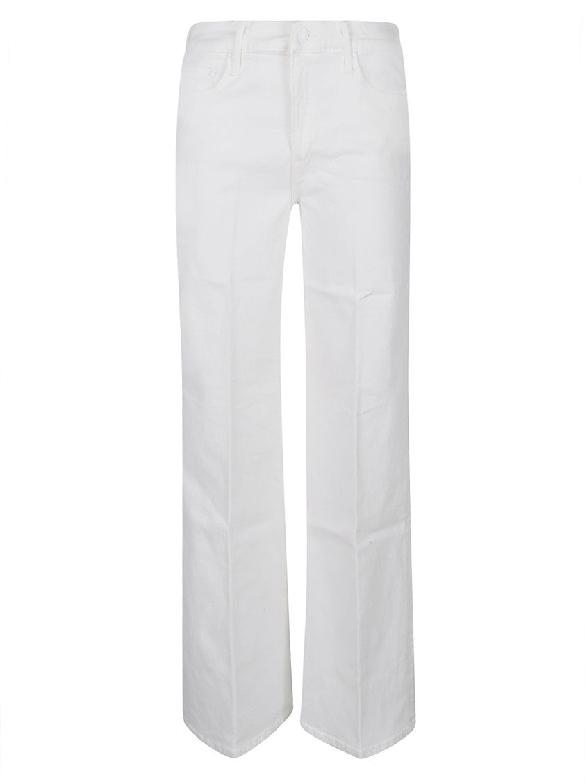 Mother The Twister Sneak High Waist Cotton Jeans