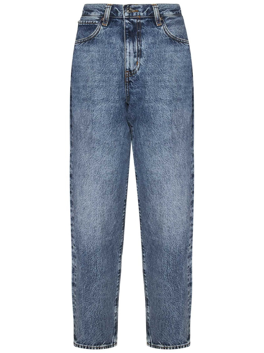 Frame Tailored Fit Blue Denim Jeans