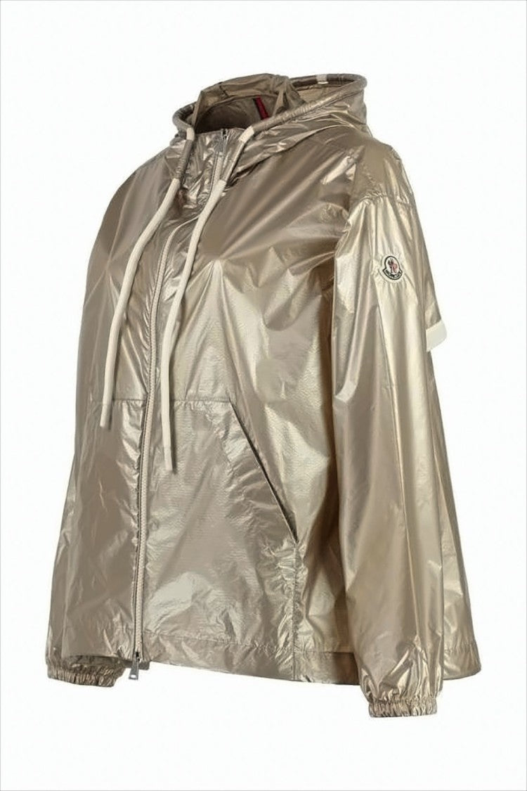 Moncler Lightweight Hooded Jacket With Subtle Sheen