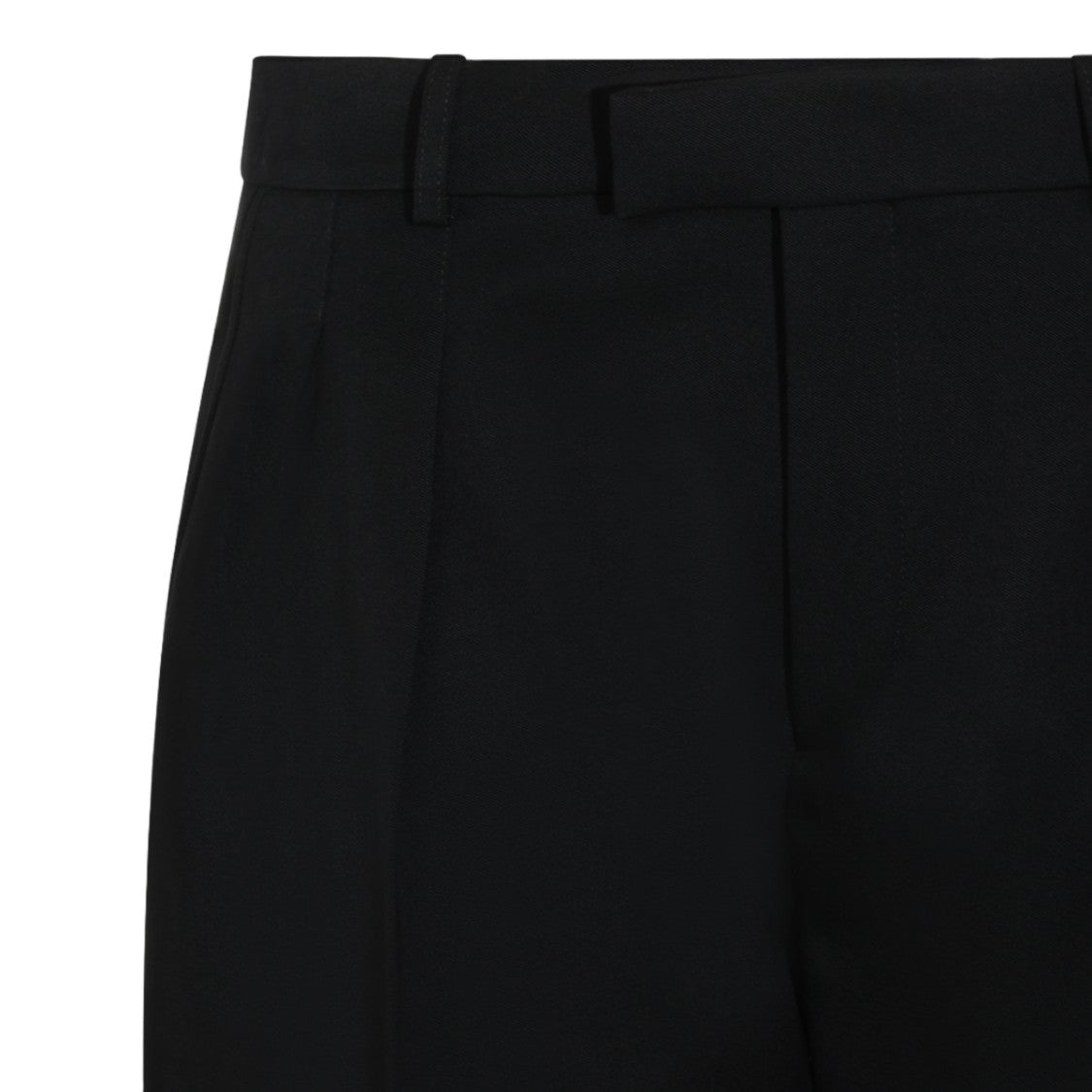 Saint Laurent Tailored Subtle Pleated Shorts