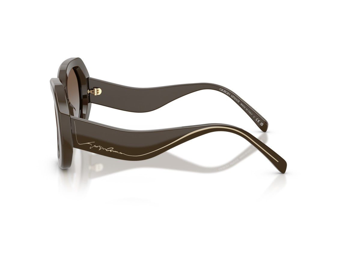 Giorgio Armani 0Ar8248 Gradient Geometric Oversized Sunglasses