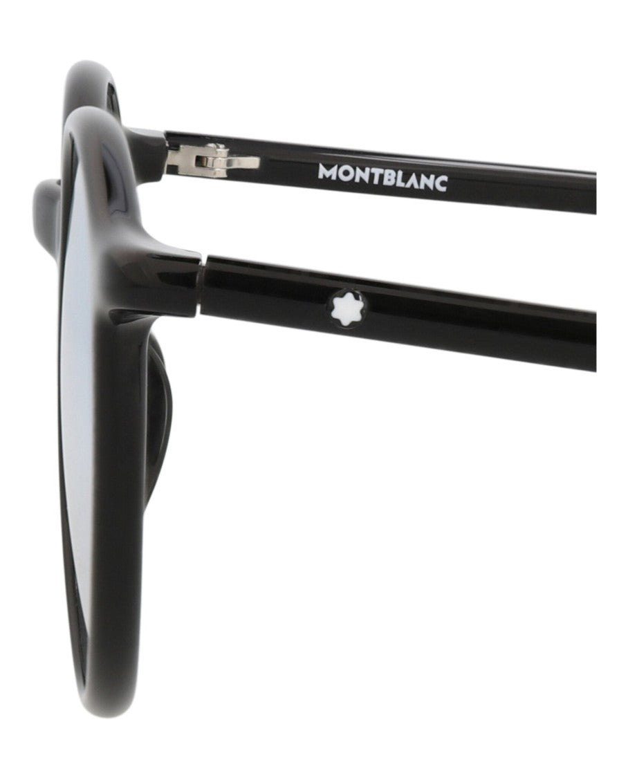Montblanc Photochromic Round-Frame Recycled Injected Acetate Sunglasses
