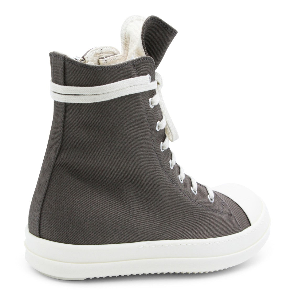 Drkshdw By Rick Owens Dust And Milk High Top Sneakers