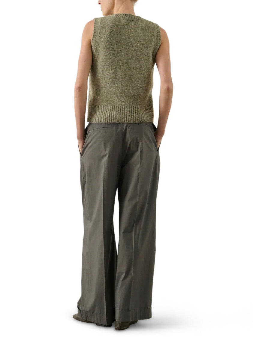 Soeur Wide-Leg Trousers With Pleated Front Detail And Tailored Finish