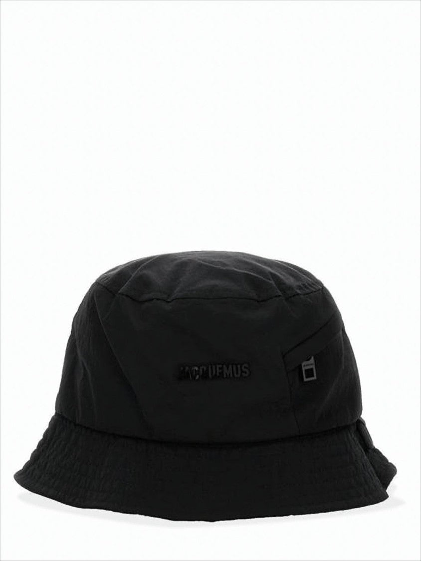Jacquemus Bucket Hat With Rounded Crown And Subtle Branding