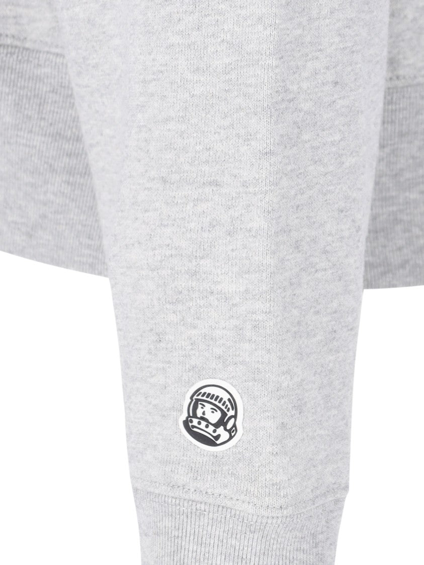 Billionaire Boys Club Grey Cotton Hoodie With Vibrant Multicolor Logo