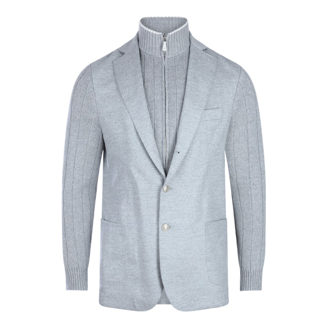 Eleventy Tailored Grey Blazer
