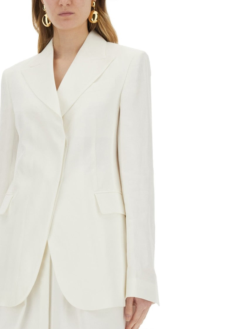 Sportmax Structured Slim Fit Jacket With Tailored Silhouette
