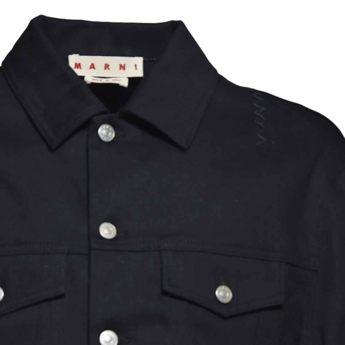 Marni Organic Cotton Twill Jacket