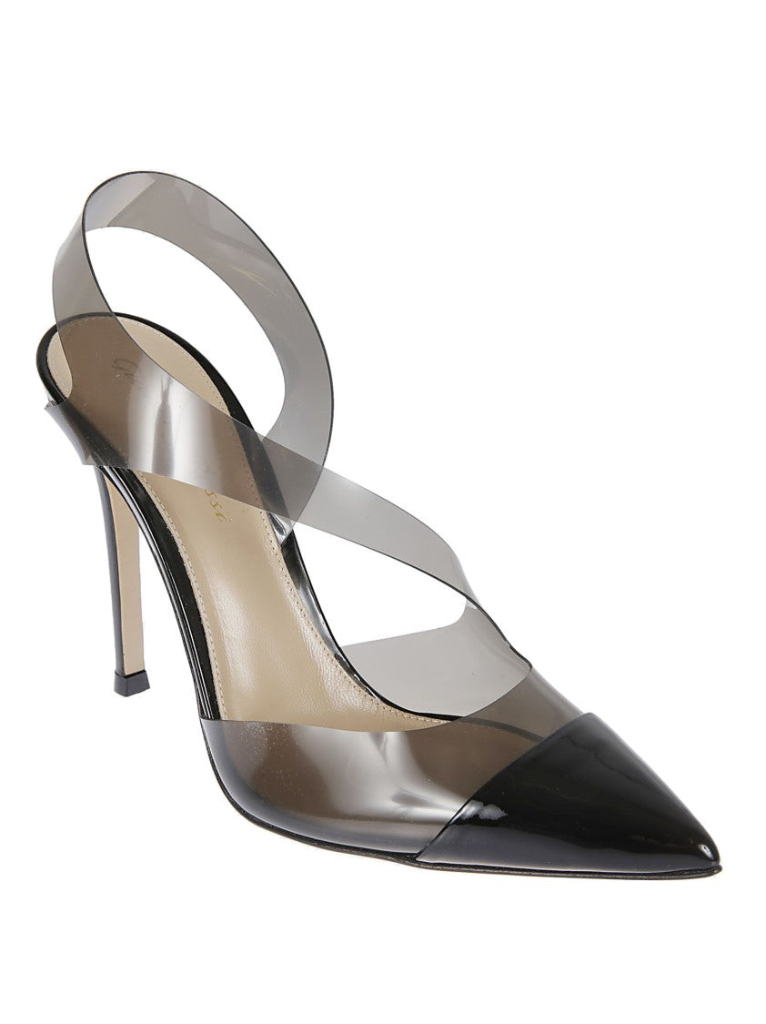Gianvito Rossi Translucent Smoky Pumps