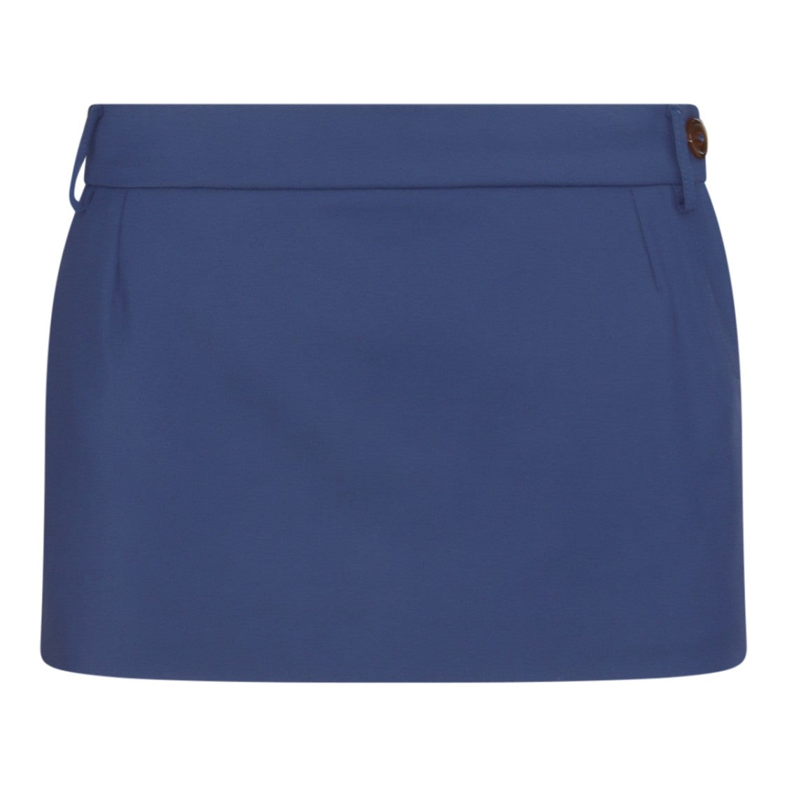 Vivienne Westwood Blue Cotton Mini Skirt Mini Skirt