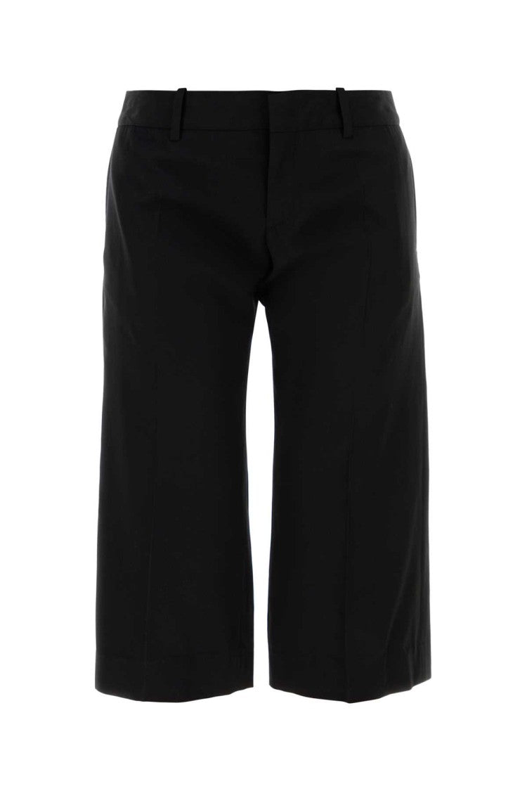 Balenciaga Black Lyocell Capri Pant