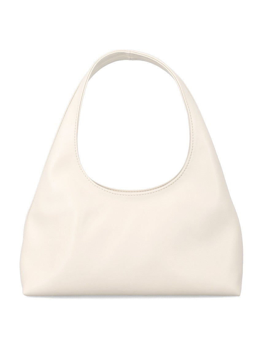 A.P.C. Compact White Handbag With Recycled Leather Effect