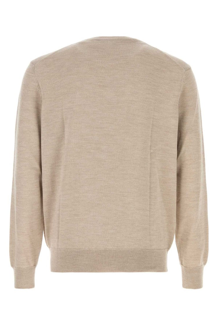 Maison Kitsuné Cappuccino Wool Sweater