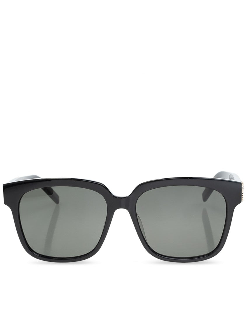 Saint Laurent Rectangular Acetate Sunglasses