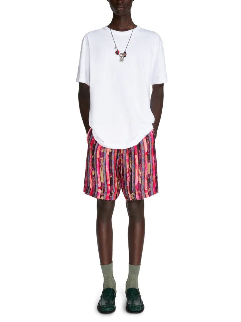 Dries Van Noten Plain White Short-Sleeve T-Shirt With Relaxed Fit