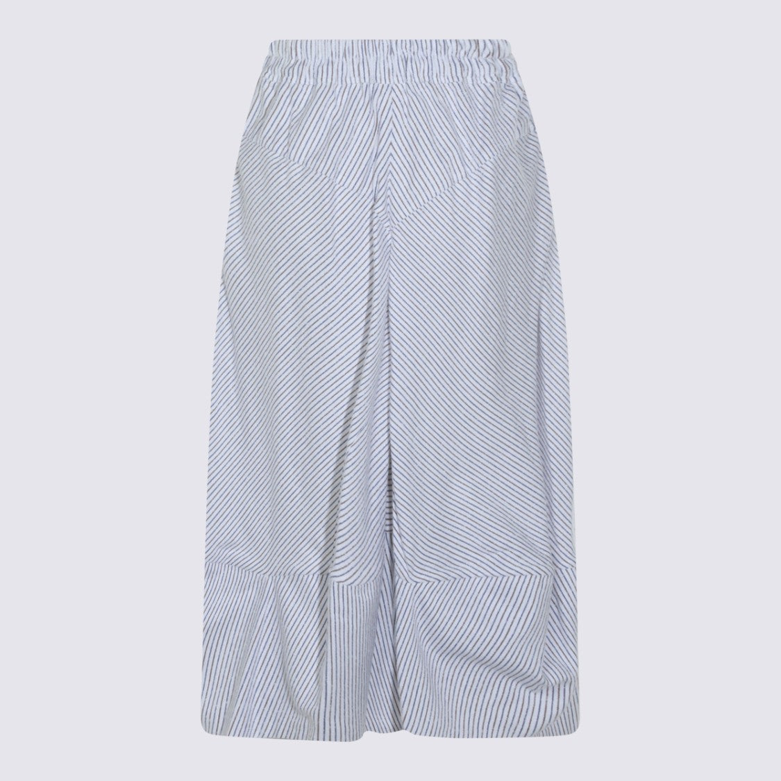Vivienne Westwood Knee-Length Skirt With Vertical Stripes And Gathered Design