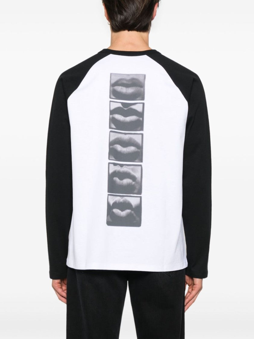 Balmain Black Raglan Sleeve T-Shirt