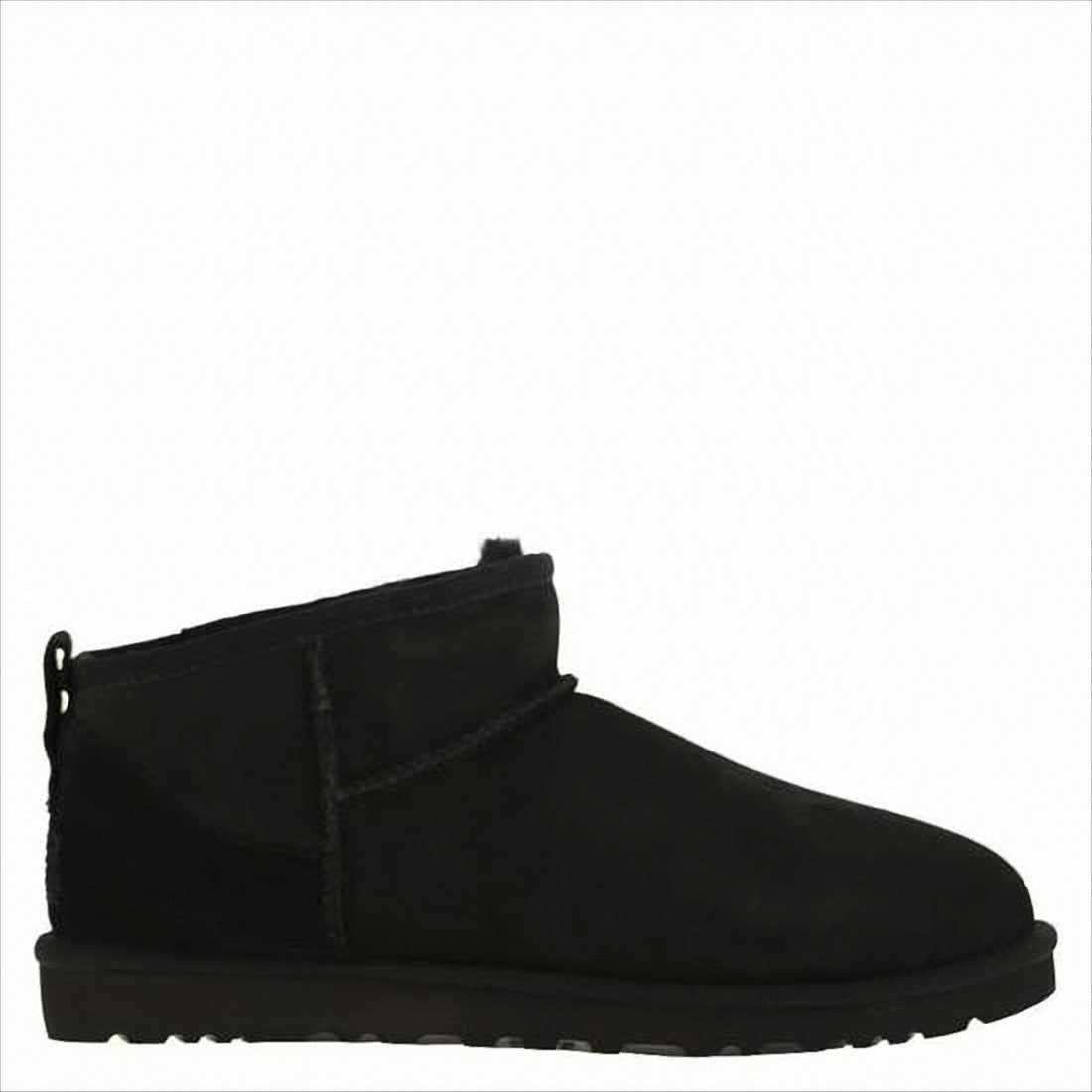 Ugg Suede-Like Ankle Boots With Lining