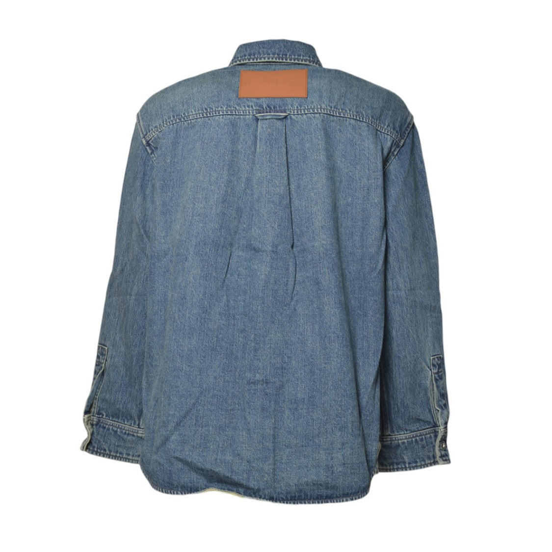Jil Sander Classic Denim Shirt With Button-Down Front