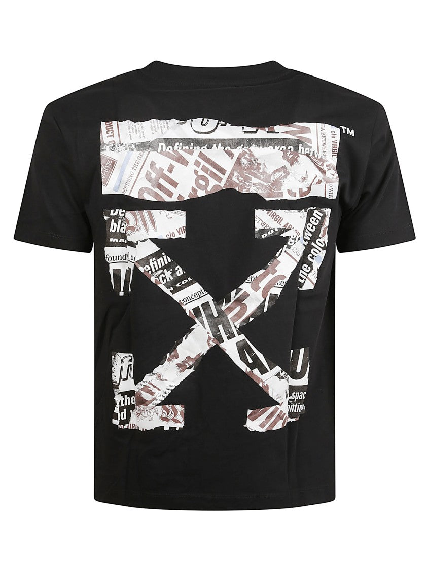 Off-White Slim Fit Black T-Shirt