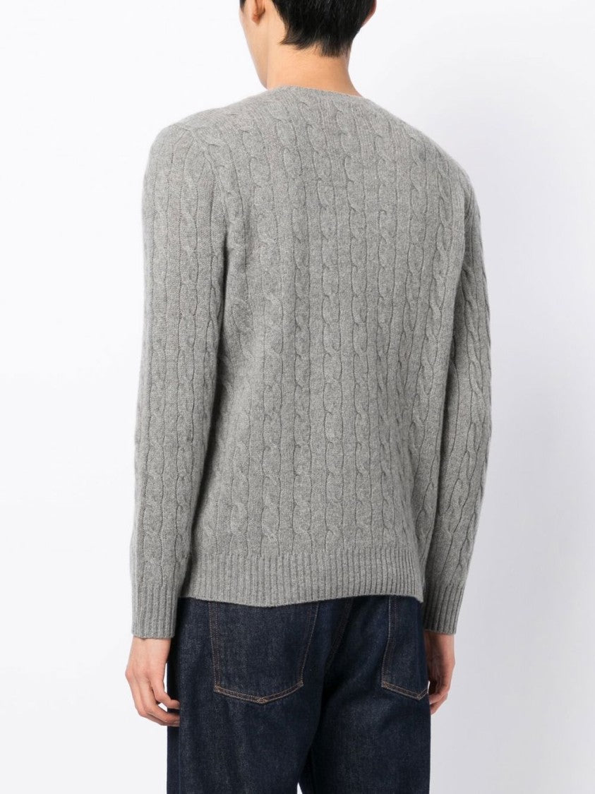 Polo Ralph Lauren Cable Knit Sweater With Crew Neckline