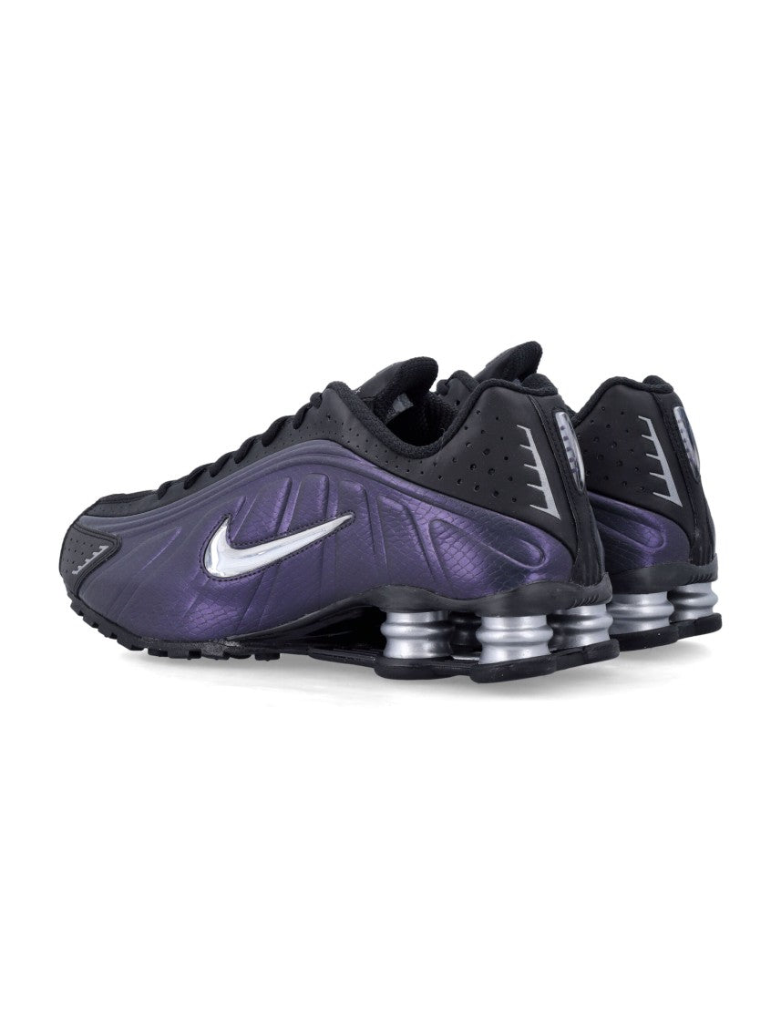 Nike Shox R4 Metallic Sneakers