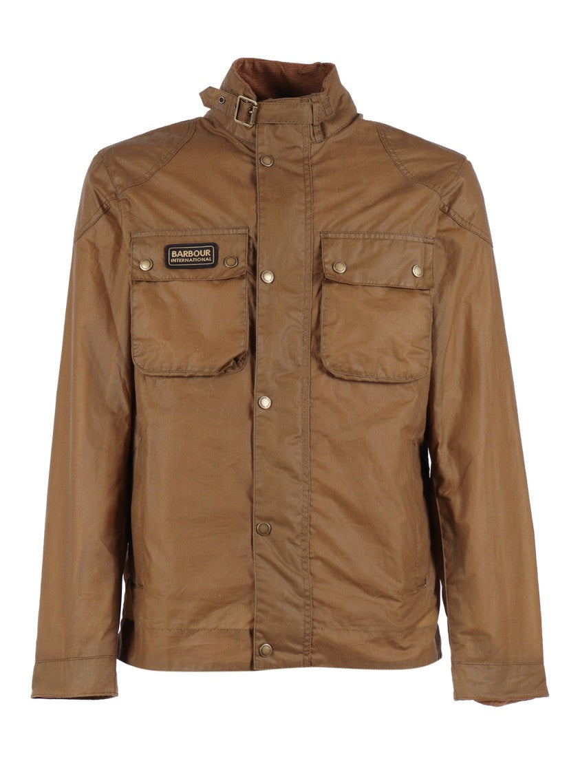 Barbour Brown Merton Waxed Cotton Jacket