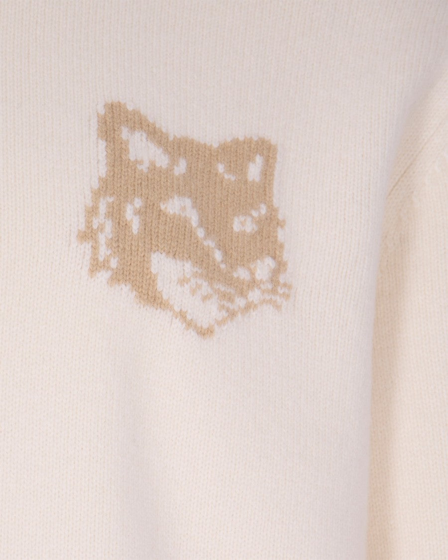 Maison Kitsuné Crew Neck Sweater