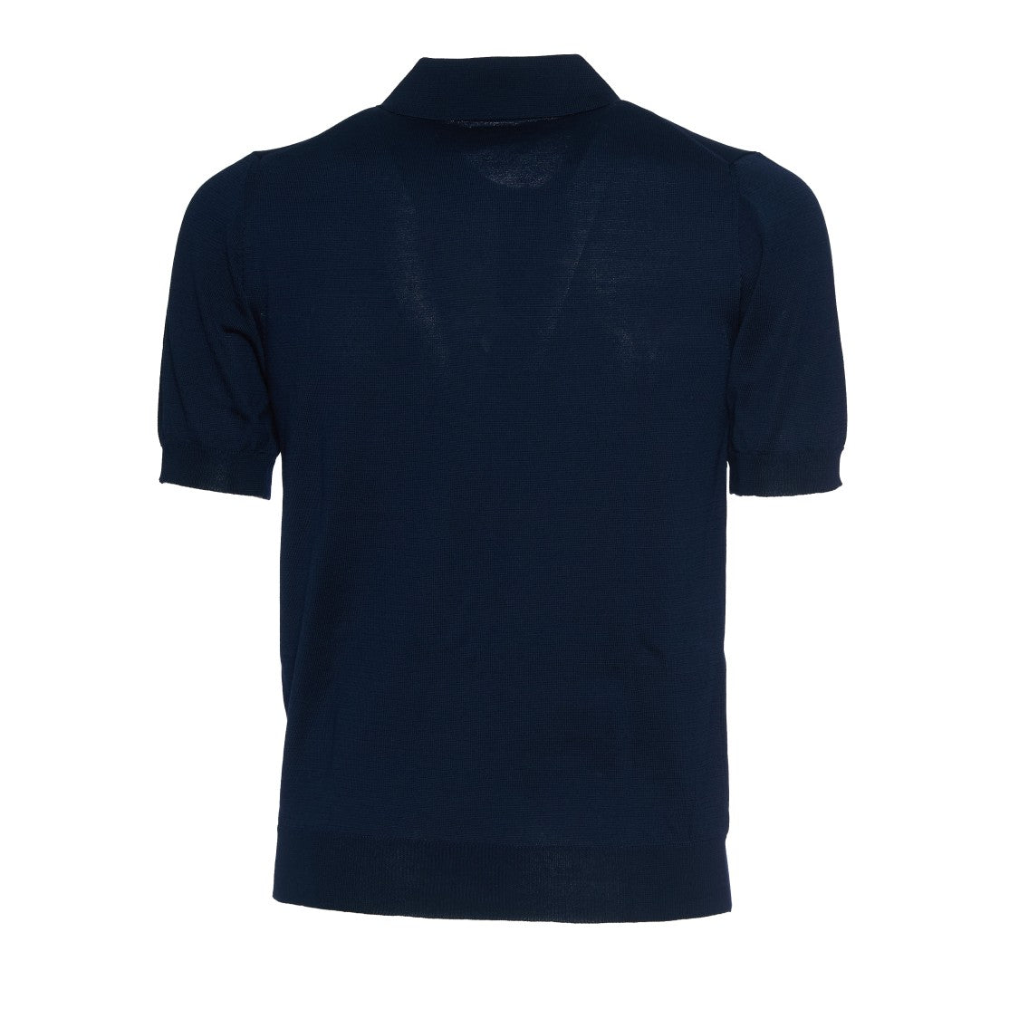 Rakki' Regular Fit Black Polo With Button Closure