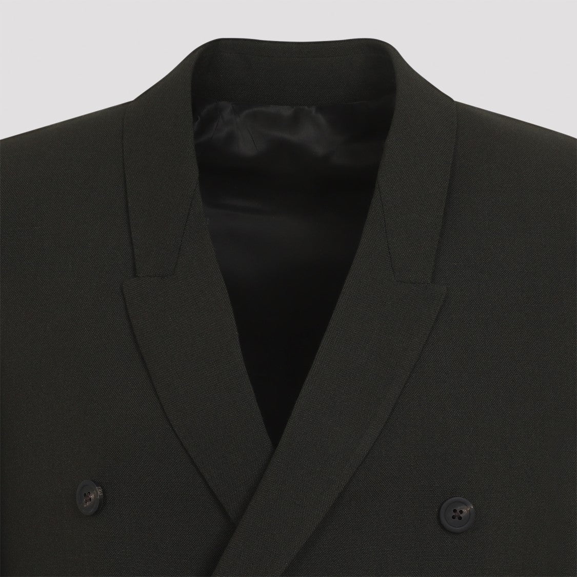 Rick Owens Jmf Green Virgin Wool Jacket