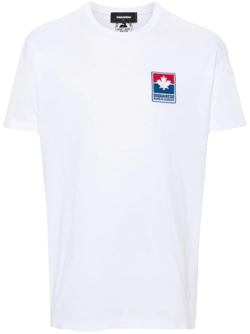 Dsquared2 Short Sleeve Cotton T-Shirt