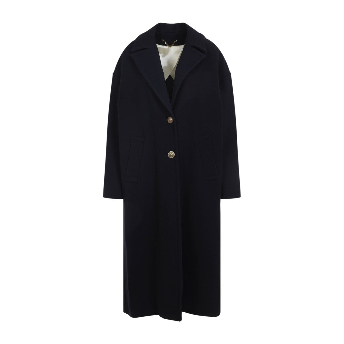 Golden Goose Cocoon Coat In Luxurious Wool Blend