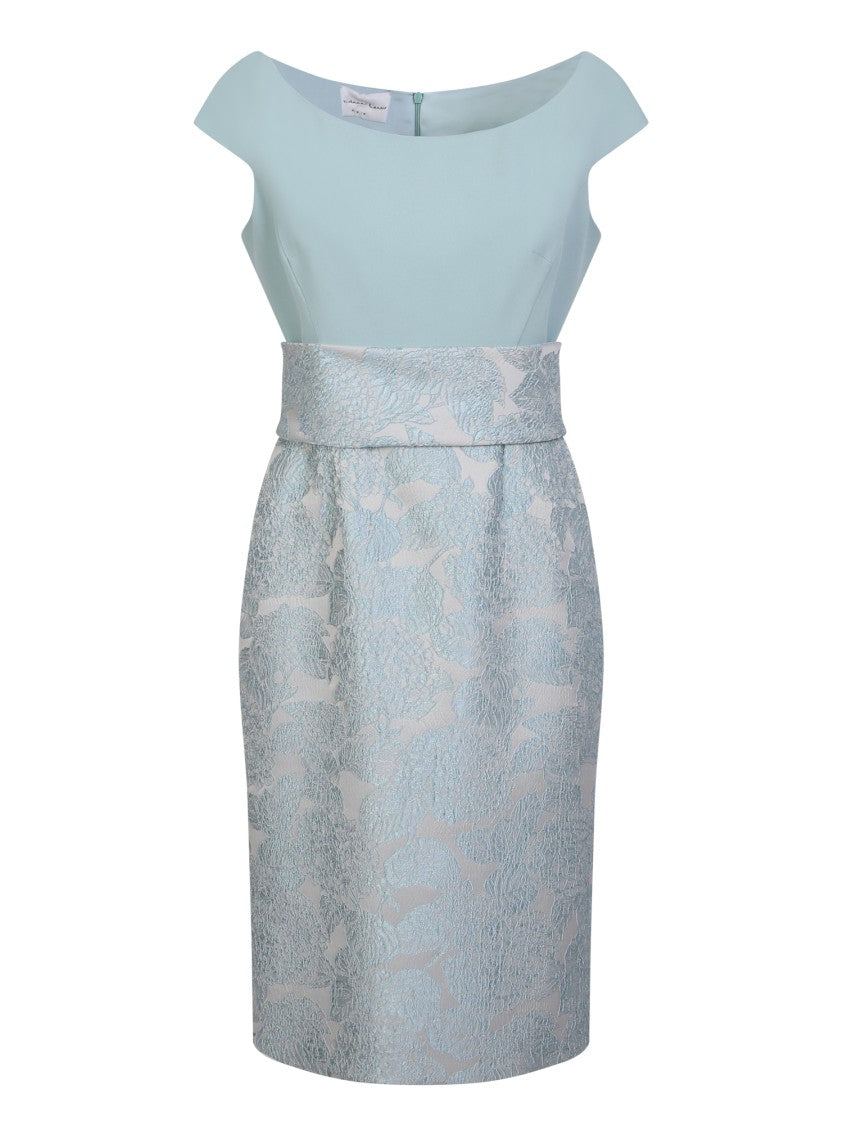 Chantal Lenoir Boat Neck Sheath Dress