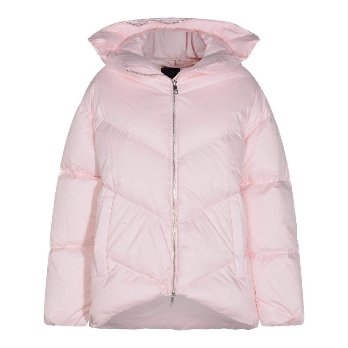 Add Puffer Coat With High Collar