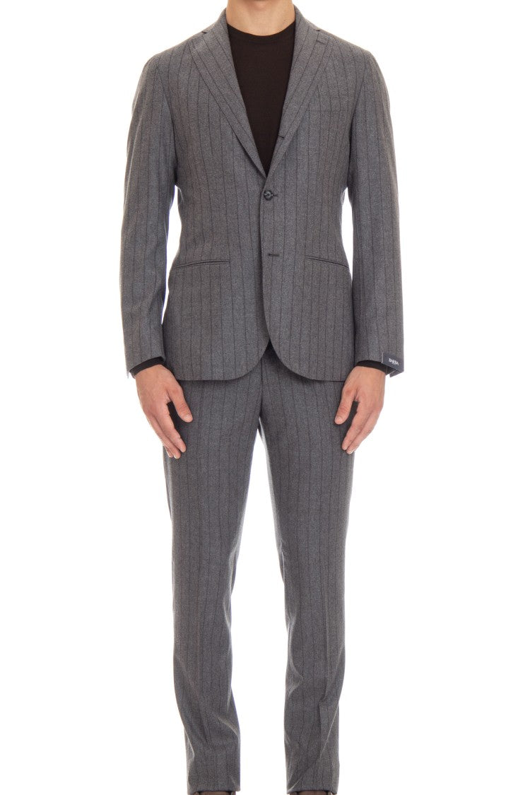 Barba Comfort Wool Pinstripe Suit