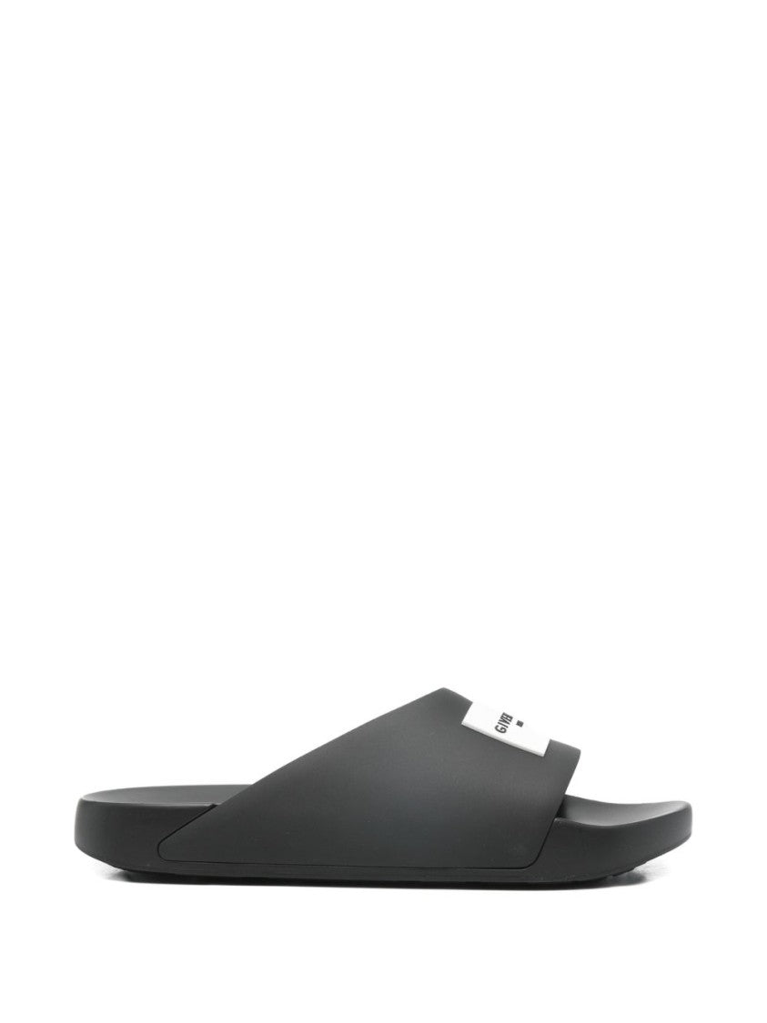 Givenchy Black Flat Shoes With Contoured Footbed
