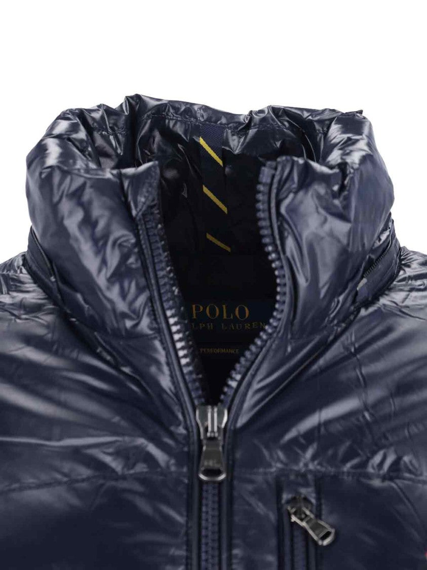 Polo Ralph Lauren Gorham Glossy Hooded Quilted Down Jacket