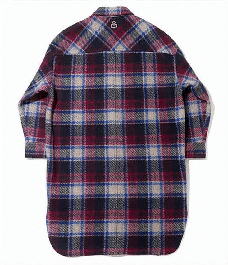 Isabel Marant Plaid Casual Jacket With Button-Up Front
