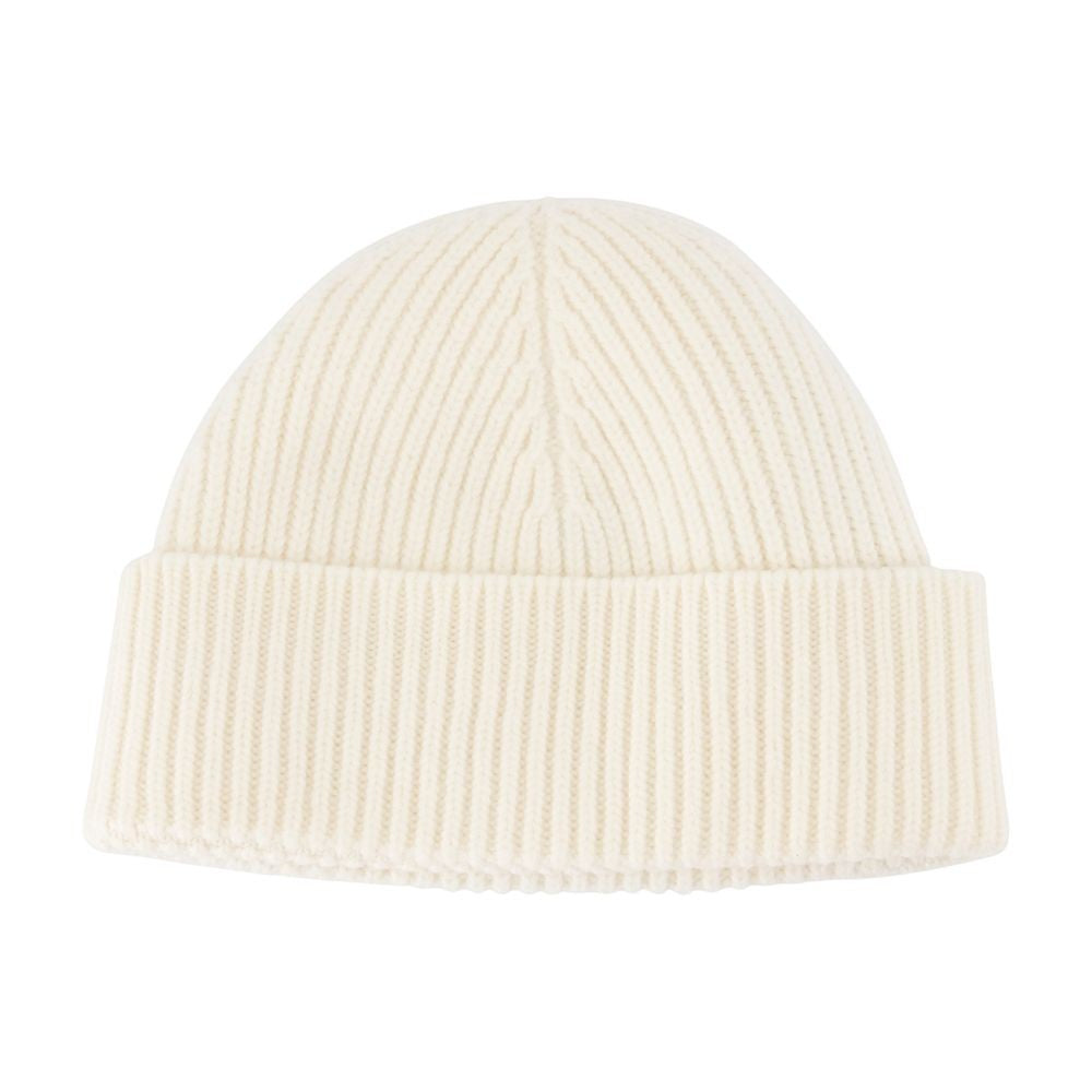 Ami Ribbed Knit Wool Beanie