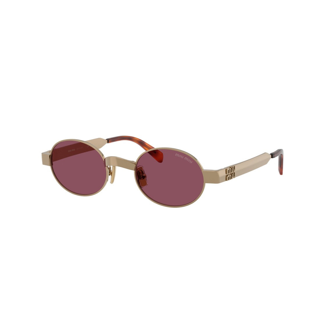 Miu Miu 0Mu B51s Oval Frame Sunglasses