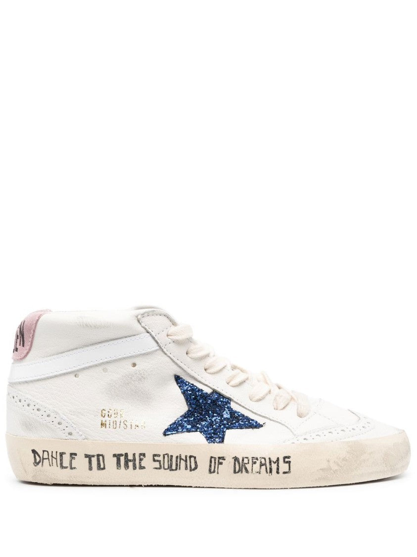 Golden Goose Silk And Nylon Star Detail Sneakers