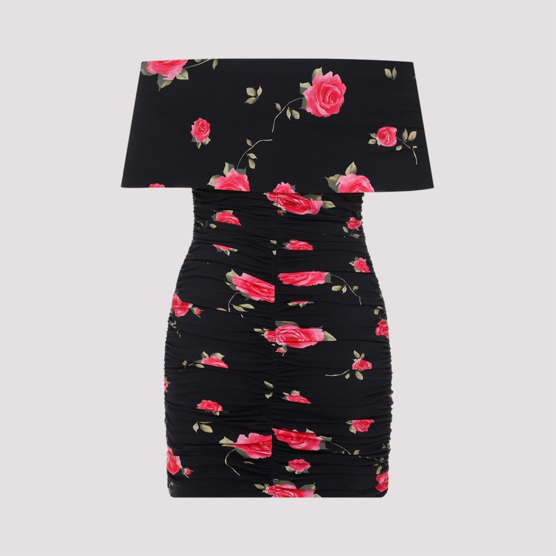 Magda Butrym Black Printed Dress